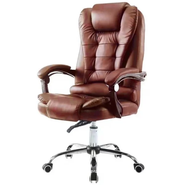 cadeira de escritório prizi fresh ergonômica marrom