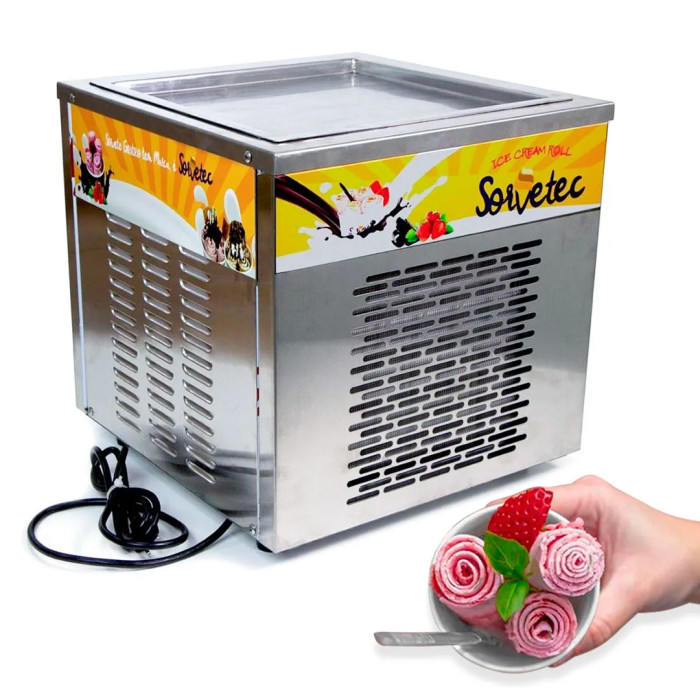 Máquina de Sorvete na Chapa de Mesa SORVETEC
