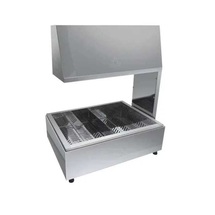 Conservador de Fritura 2 Lâmpadas 500w Aço Inox Metalmaq 110v
