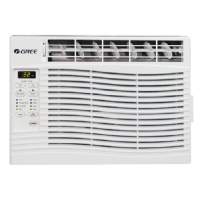 ar condicionado janela 7000 btus frio branco eletrônico gree