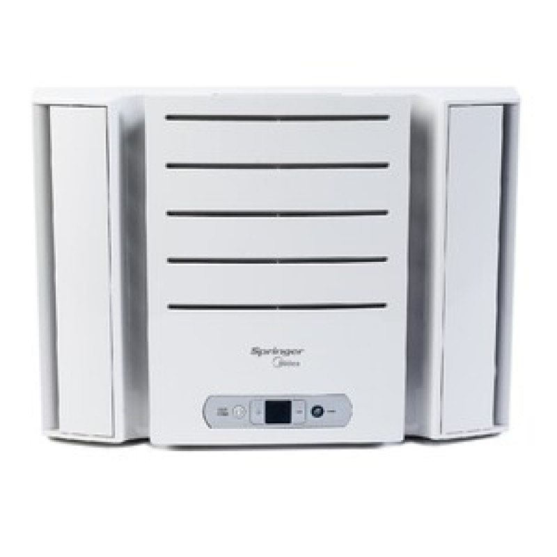 ar condicionado janela 10000 btus frio branco eletrônico midea