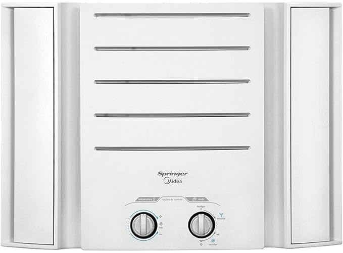 Ar Condicionado Janela Springer Midea 7500 BTU/h Frio Mecânico QCK075BB – 220 Volts