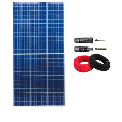 Painel Solar 340w Policristalino Znshine Com MC4 e Cabos