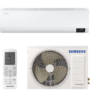 Ar-Condicionado Split Inverter 12000 BTUs Samsung Ultra High Wall Só Frio 220v