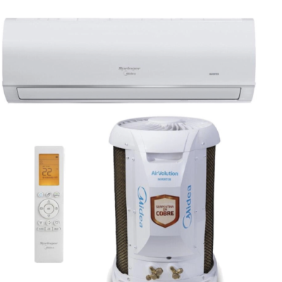 Ar-Condicionado Split Inverter 18000 BTUs Springer Midea Airvolution Connect High Wall Só Frio 220V