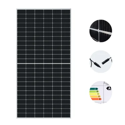 painel solar monocristalino 585w half cell sine energy sn585 144mt
