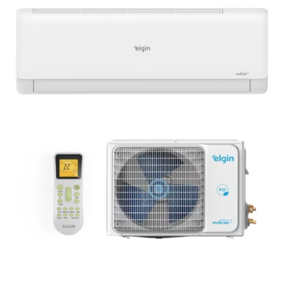 Ar Condicionado Split Inverter Elgin Hi Wall Eco Ii 12000 Btus Quente/Frio 45hjqi12c2wc – 220v