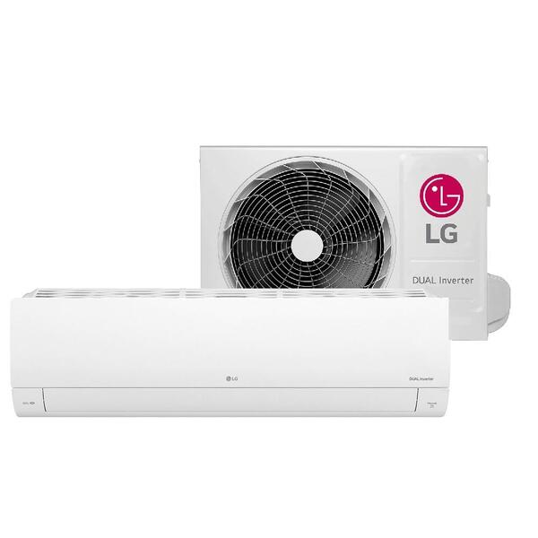 Ar Condicionado Split Lg Hi Wall Dual Inverter Voice 9.000 Btu/h Quente e Frio Monofásico Branco S3-w09aa31c - 220v